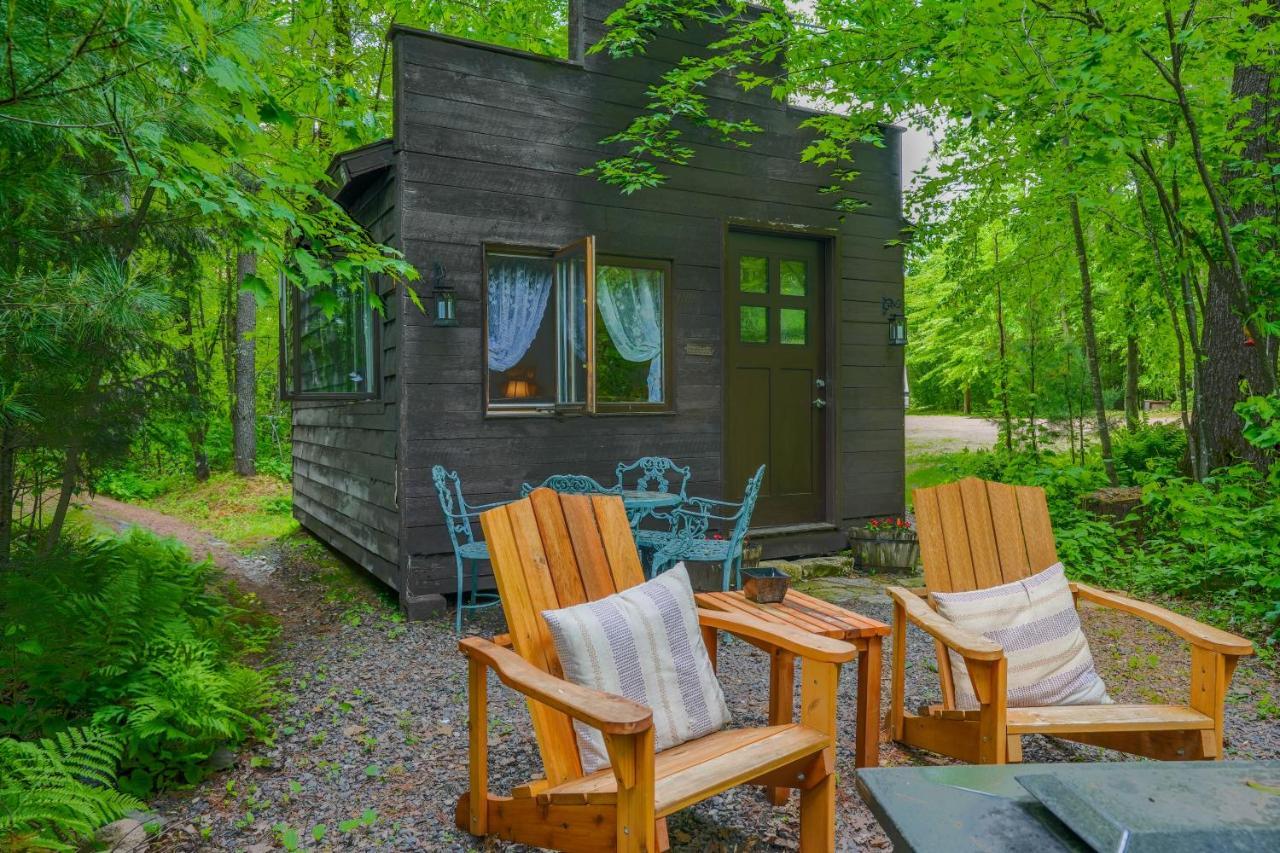 Vintage Wild West Tiny Hotel In The Woods! Pine City Kültér fotó